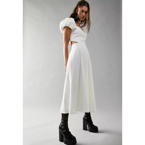 Free People Elliatt Marlberry Dress Size/XS